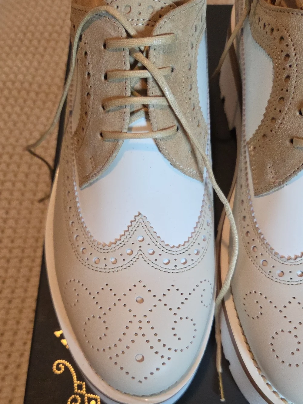 The Office Of Angela Scott Miss Lucy Derby Im Biscotti Size 39.5